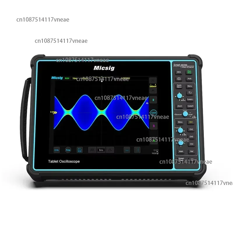 

SATO1004 100MHz 1GSa/s Automotive Oscilloscope with 8 Inch LCD Screen and 4CH Tablet Interface