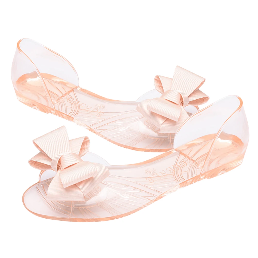 

Flat Jelly Women Summer Sandals Beach Comfortable Non Slip Sole Easy Summer Shoes On Off Fashion Footwear Lady