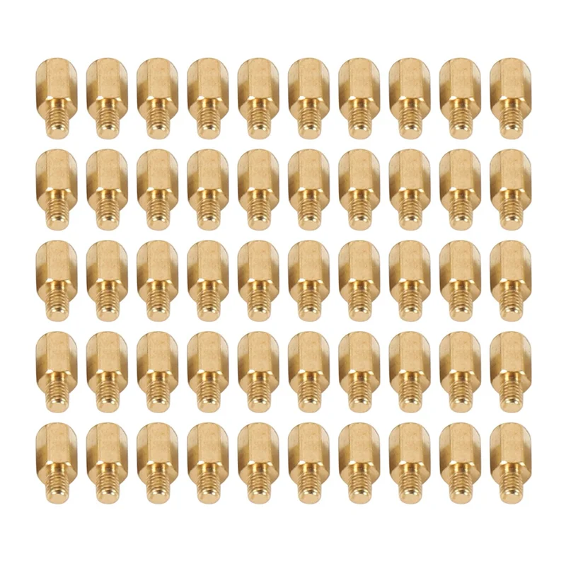 

200 Pcs PC PCB Motherboard Brass Standoff Hexagonal Spacer M3 7+4Mm