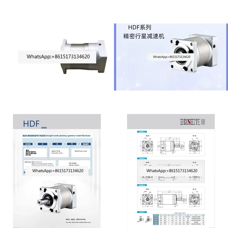 for PLF060 090 120 Servo Stepper Planetary Gear Reducer Precision Servo Gearbox High Torque Low Backlash Industrial