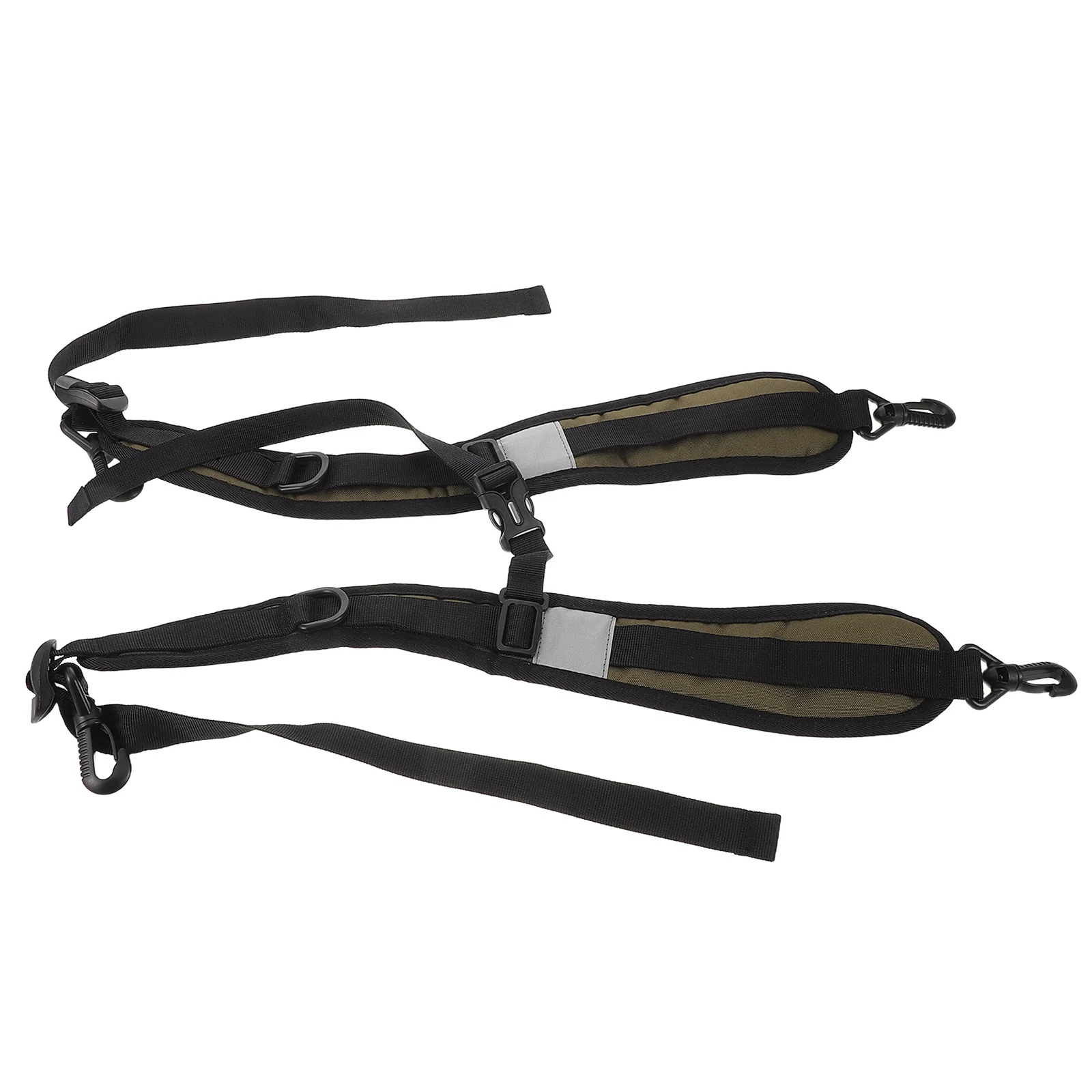 1 قطعة الأشرطة الكتف مبطن قابل للتعديل سميكة أكسفورد النسيج لحقيبة الظهر المشي لمسافات طويلة التخييم السفر في الهواء الطلق حقيبة