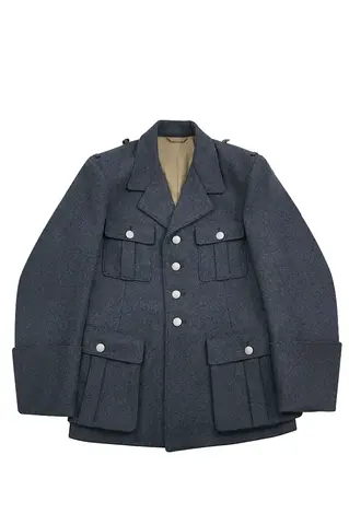 GUWE-001 제2차 세계대전 독일군 M35 루프트바페 EM/NCO 블루 그레이 울 튜닉 투크로크