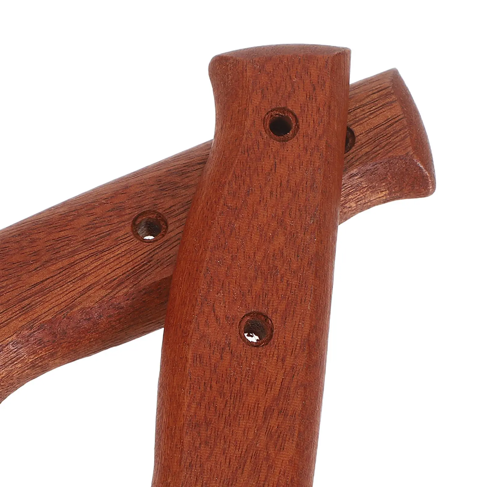 Knife Cutter Handles Wooden Non-Slip Handle For Kitchen Knife Replacement With Mounting Rivets Ergonomic Grip Cutter Repair view 4
