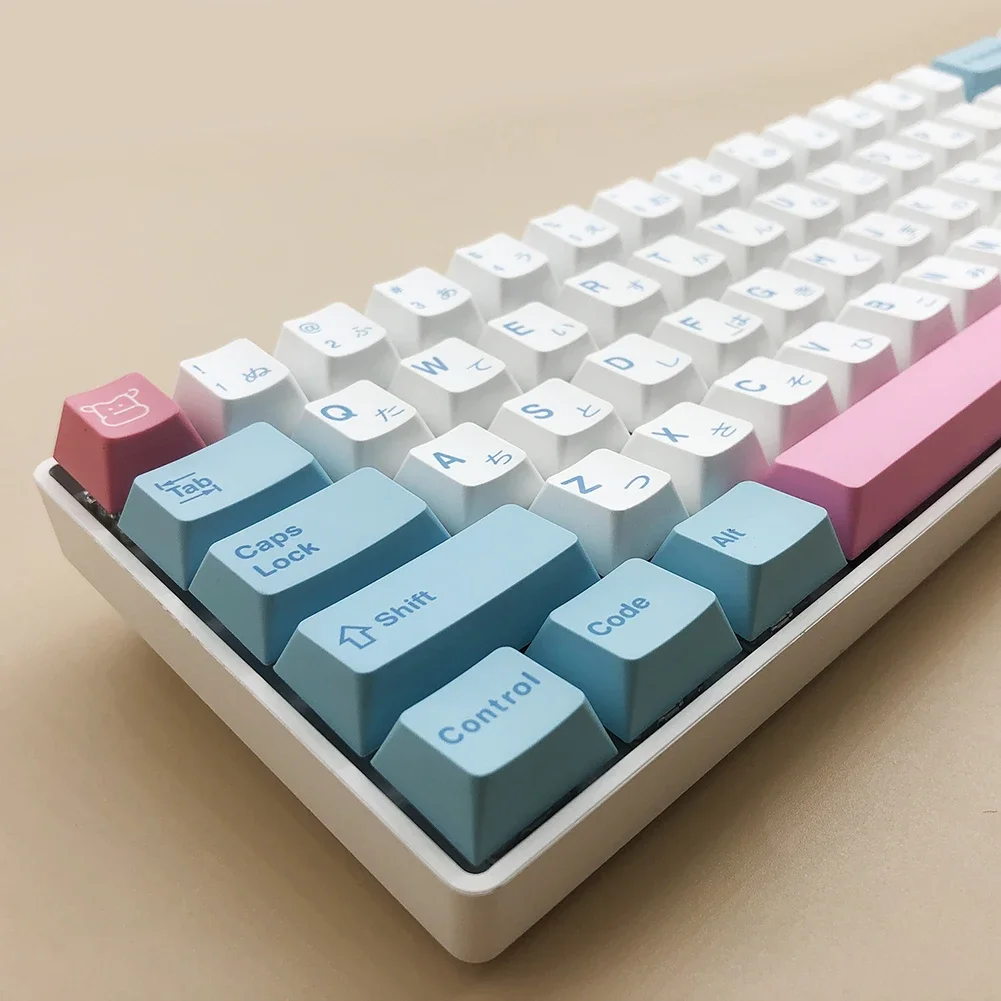 134 Keys  Keycaps DIY Custom Profile Dye Sublimation PBT Keycap For Cherry Gatrron  Switches Mechanical Keyboard Key Cap