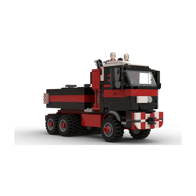 MOC157248 Car Model 6x6 Ballast Tractor Truck DIY Creative Educational Children's Building Block Toy Gift