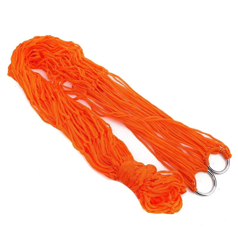 Multifunctional Nylon Hammock - Mesh Rope Hammocks For Outside - Sleeping Hammock Nylon Camping, Perfect For Outdoor Relaxation image 6