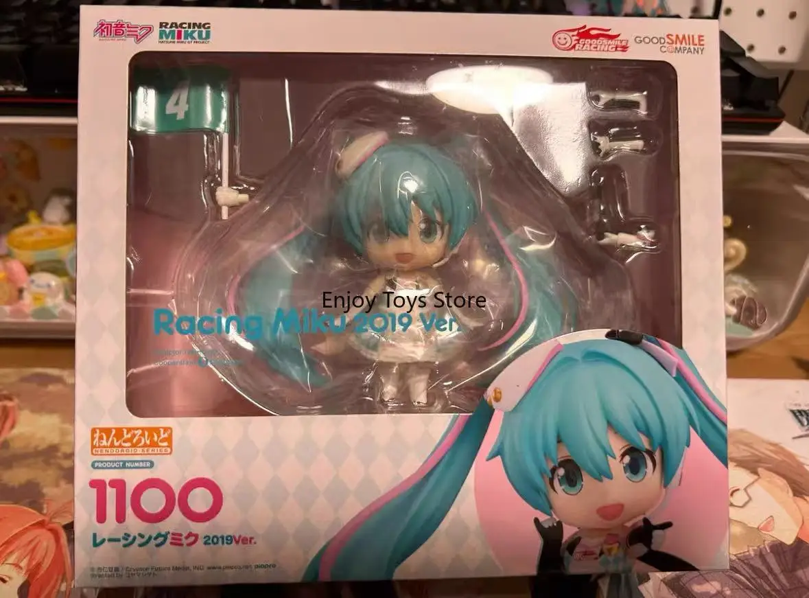 

В наличии глиняный человек Хацунэ Мику 2019, гоночная звуковая фигурка, модель