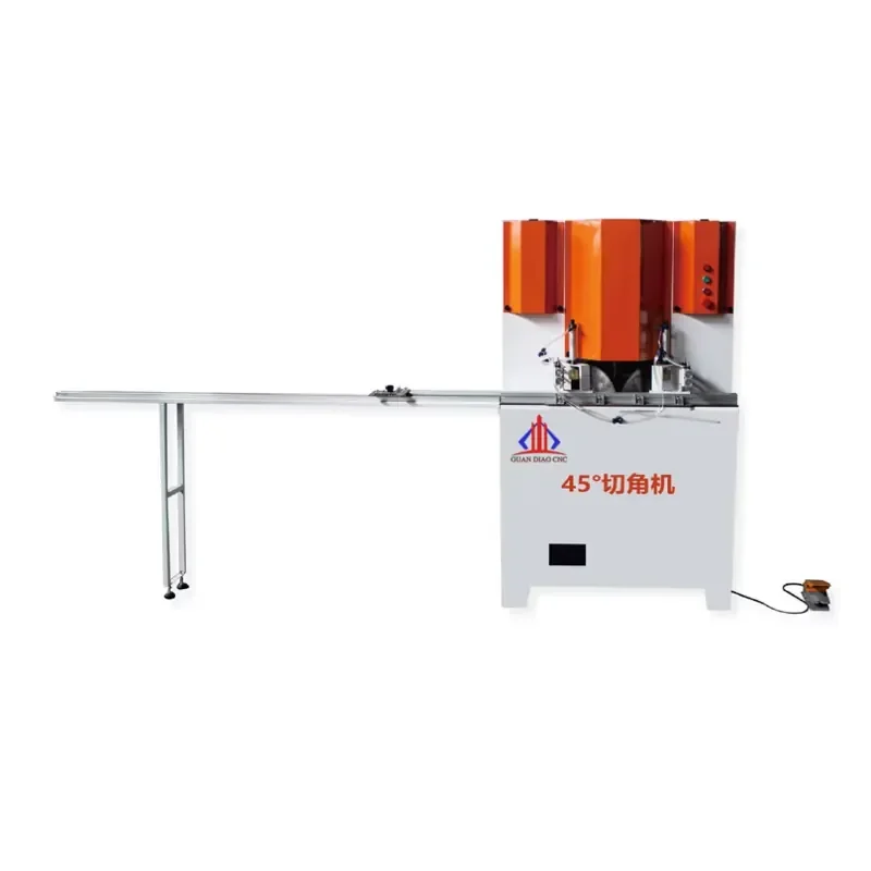 Hot Sale CE 45 Degree Double Mitre Saw Cutter Aluminum Profile Angle Cutting Machine