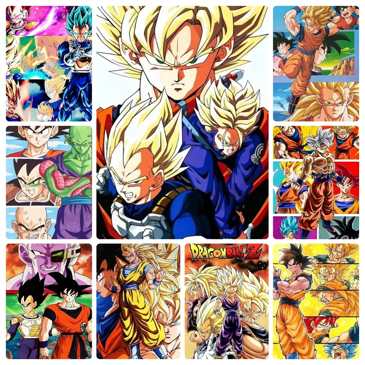 Dragon Ball Z Little Goku  Anime Character Jigsaw Puzzles 500/1000/1200/2000PCS Handmade Art Exquisite Home Decor Gift No Frame