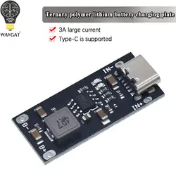 Type-C USB Input High Current 3A Polymer Ternary Lithium Battery Quick Fast Charging Board IP2312 CC/CV Mode 5V To 4.2V QC3.0