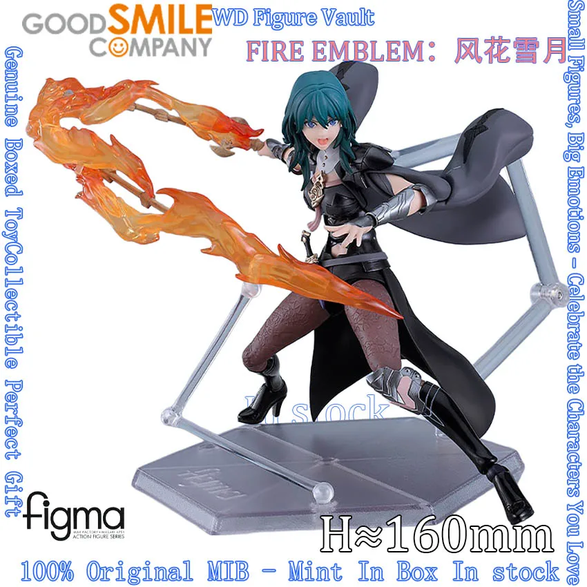 In stock GSC figma 654 Fire Emblem: Three Houses Byleth Byleth Eisner Beresu Professor Avatar  Figures Model Genuine Toy Gift
