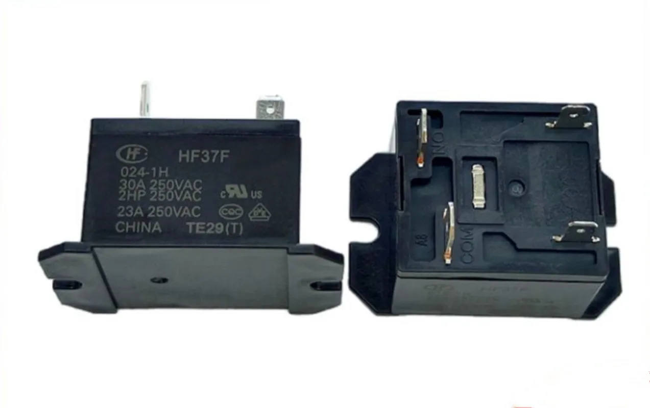 Hongfa relay  HF37F 012-1H  HF37F 024-1H 30A4 pin one normally open JQX-37F 12 24-1H