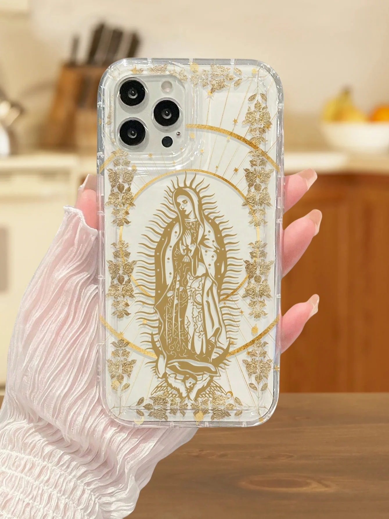 Maria Printed Phone Case Compatible with iPhone 11/12/13/14/15/16 Pro Max/XR/XS/12 13 Mini 7 8 14 15 16 Plus SE Gift