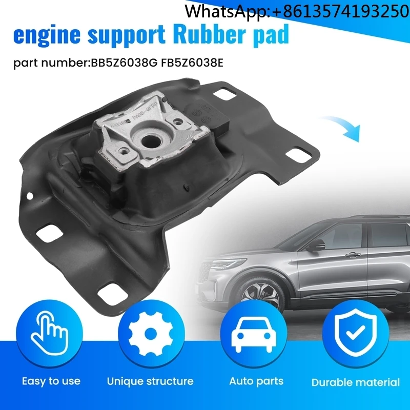 

BB5Z6038G Engine Mounts For Ford Explorer Engine Support Rubber Pad FB5Z6038E-N29R