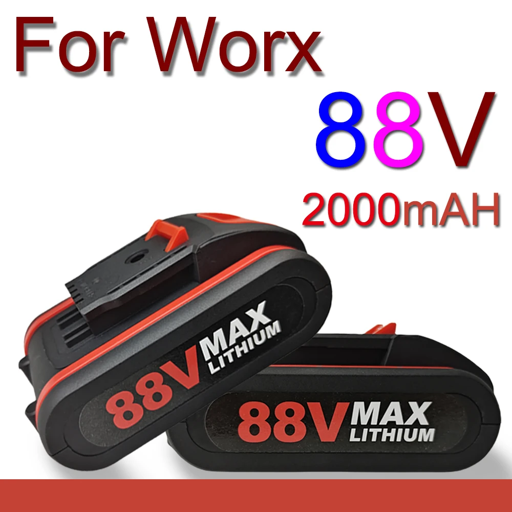 

Аккумулятор 88 В для аккумуляторной литий-ионной аккумуляторной батареи Worx для электрической гаечной пилы, 2000 мАч