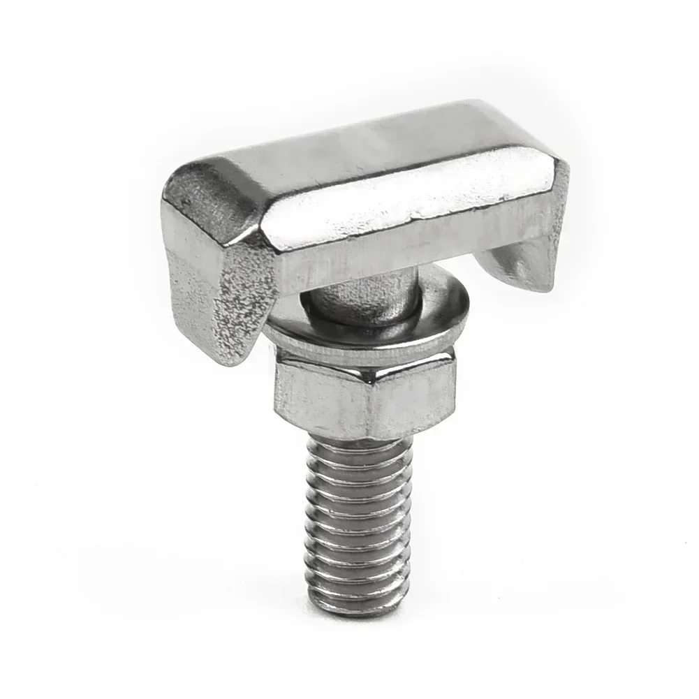 2x Car T-Bolts Stainless Steel Battery Cable Terminal Connectors 19116852 6X0915138 Car Cable Screw Terminals Battery Connector