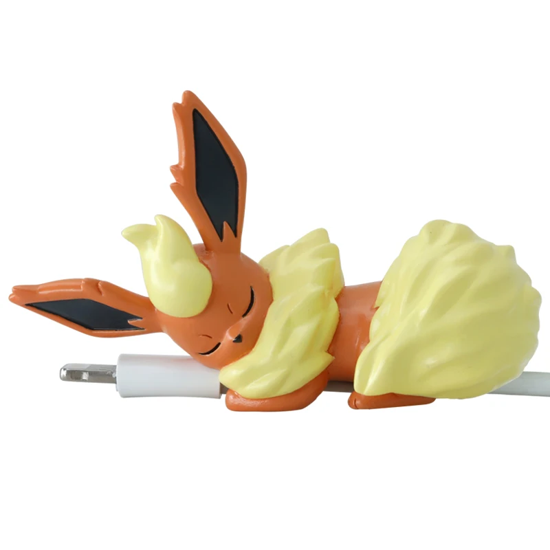 

Genuine POKEMON Data Line Protector Sleep Gashapon Eevee Anime Action Figures Model Toys Collectible Gift for Toys Hobbies Kids