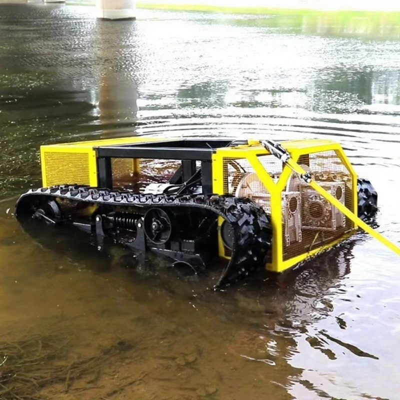 

Factory Price Remote Control Underwater Tracks Vehicle Underwater Robot Pipe Dredging Robot Robot Cleaning Machine
