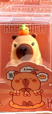 8 Pcs Wholesale New Product Capybara Pencil Sharpener Cartoon Cute School Supplies