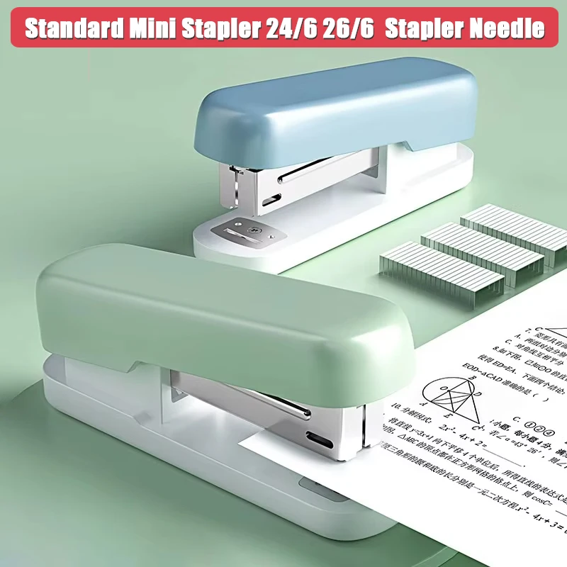 Mini Stapler 20 Sheet Paper Capacity for Student Metal Includes Staples Standard Staplers for Desk Stapler for Classsroom Office