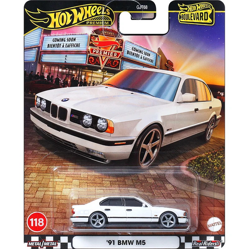 Предпродажа Hot Wheels Premium Boulevard 24. # 116-120 Porsche 935 BMW M5 Lancia Delta Toyota Land Cruiser Alfa 1/64 Игрушечный автомобиль GJT6