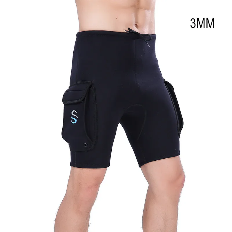 

3MM Men Neoprene Outdoor Water Sports Beach Surfing Swim Shorts Scuba Quick-dry Keep Warm Spearfishing Kayaking Diving Trunks