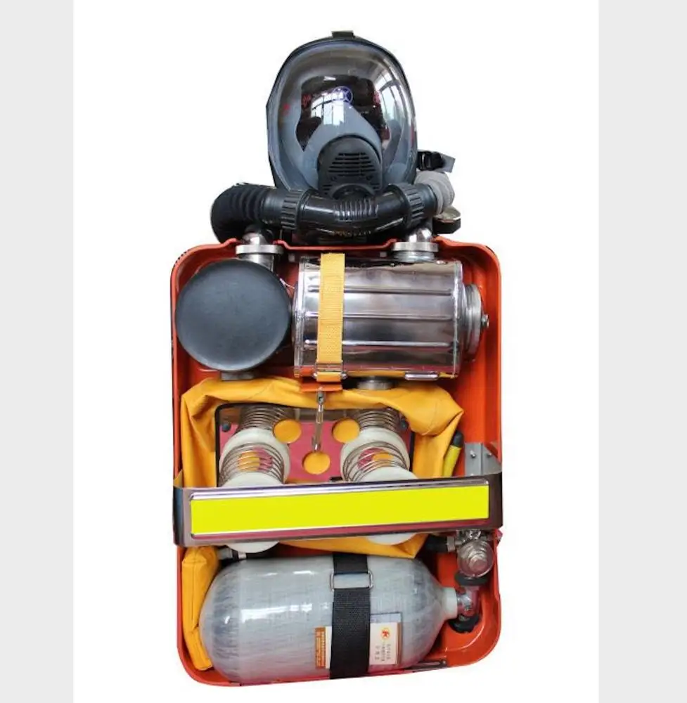 Aparato de respiración portátil modelo HYZ O-xy-g-en, respirador o-x-ygen