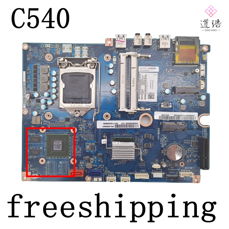 

LA-9301P для Lenovo C540 AIO материнская плата VBA00 DDR3 Материнская плата 100% протестирована полностью работает
