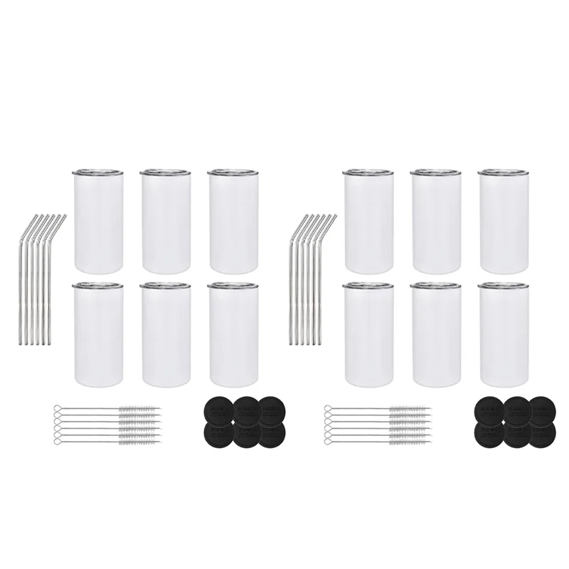 at21-pack-de-12-gobelets-sublimes-de-12-oz-bouteilles-d'eau-vierges-et-isolees-en-acier-inoxydable-avec-couvercles-et-pailles-pour-le-bricolage