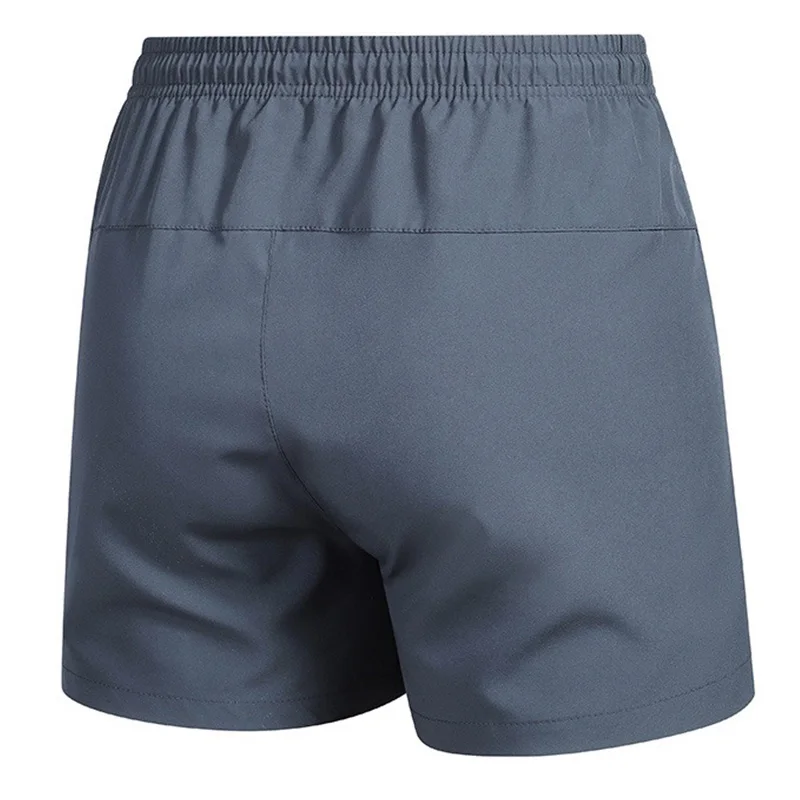 Men's Quick-drying Sports Casual Loose Elastic Shorts With Drawstring Lightweight Belt for Running and Sport