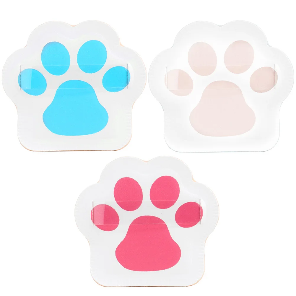 3 uds cojín de maquillaje en polvo garra de gato base almohadillas de maquillaje aplicador de mezcla suministros cosméticos en polvo