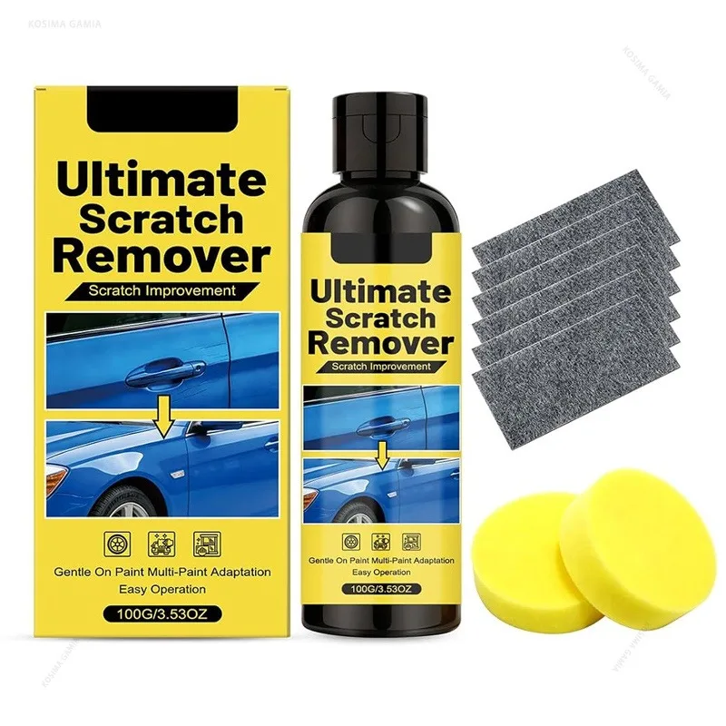 Car Care Tool Car Paint Scratch Remover Restorer Kit Scratch Remover Kit Effective Swirls Water Spots Removal Repair Kit