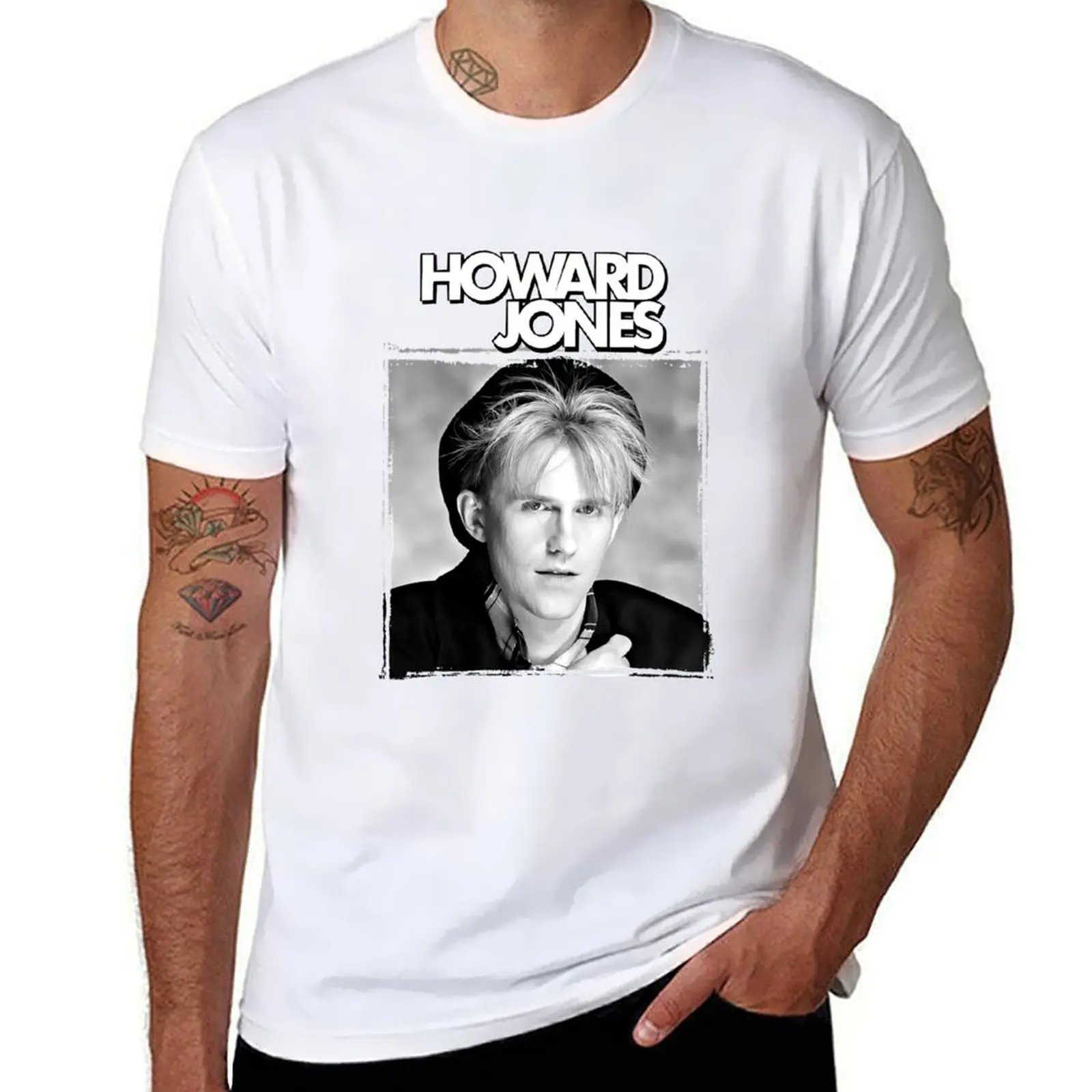 

Howard Jones T-Shirt t shirt man luxury printed t shirts for man T-Shirt