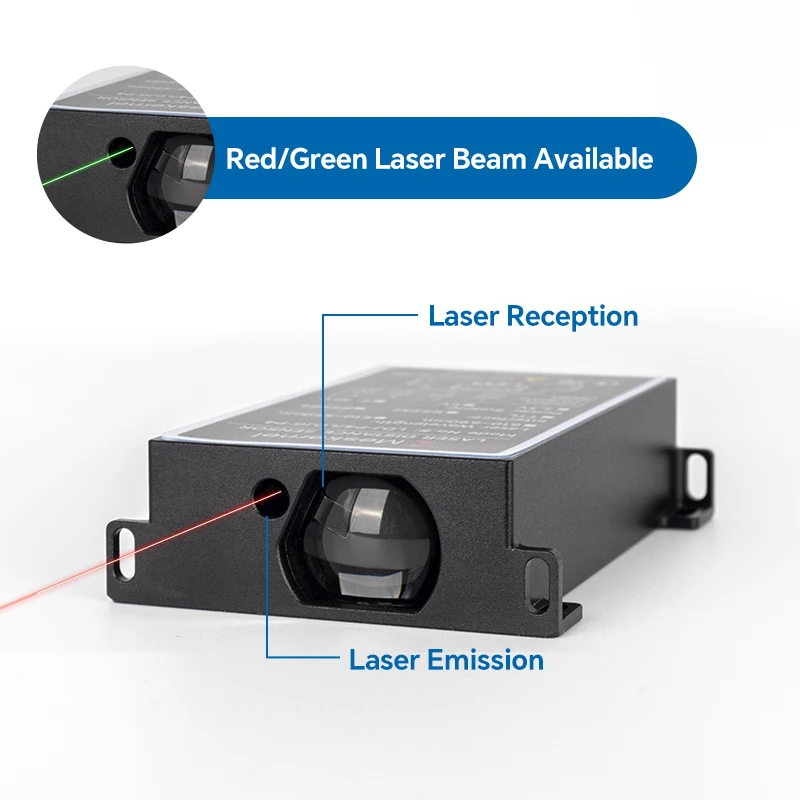 Meskernel High Precision Laser Distance Sensor Arduino 100m Long Range Distance Sensor Laser Lidar iToF Sensor
