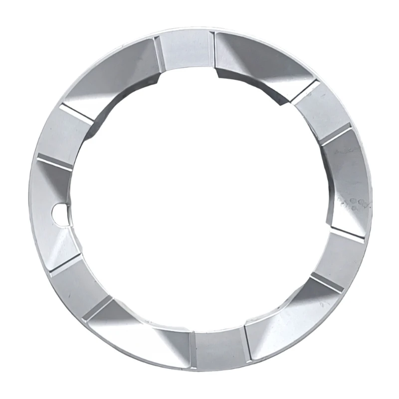 15 Inch Wheel Cover Replacement Hubcap, Silver Clip-Fit Trim, Full Face Spoke Design for Damaged Cover Repair Use Today 
