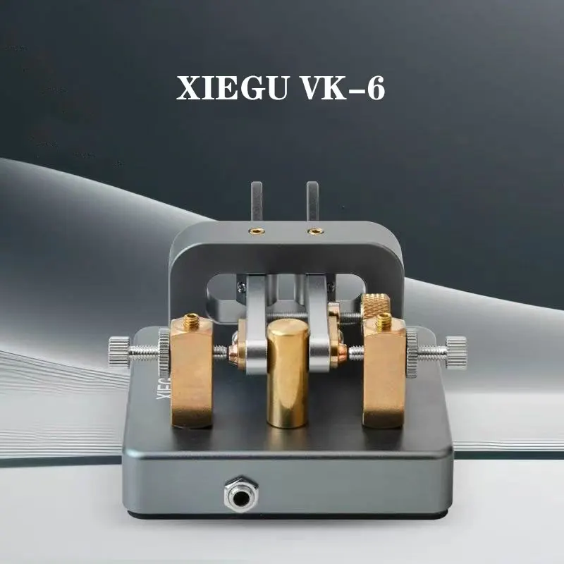 xiegu-vk-6-electric-bond-shortwave-cw-automatic-key-radio-hand-key-shortwave-radio-station-morse-key