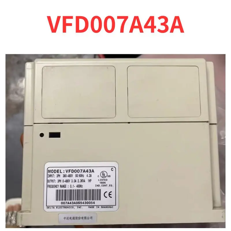 

Б/у VFD007A43A инверторный тест ОК Быстрая доставка