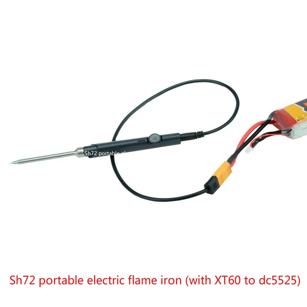 SH72 Field Portable Electric Soldering Iron DC 12-24V Constant Temperature 220-400 C With DC5525 Conversion Cable