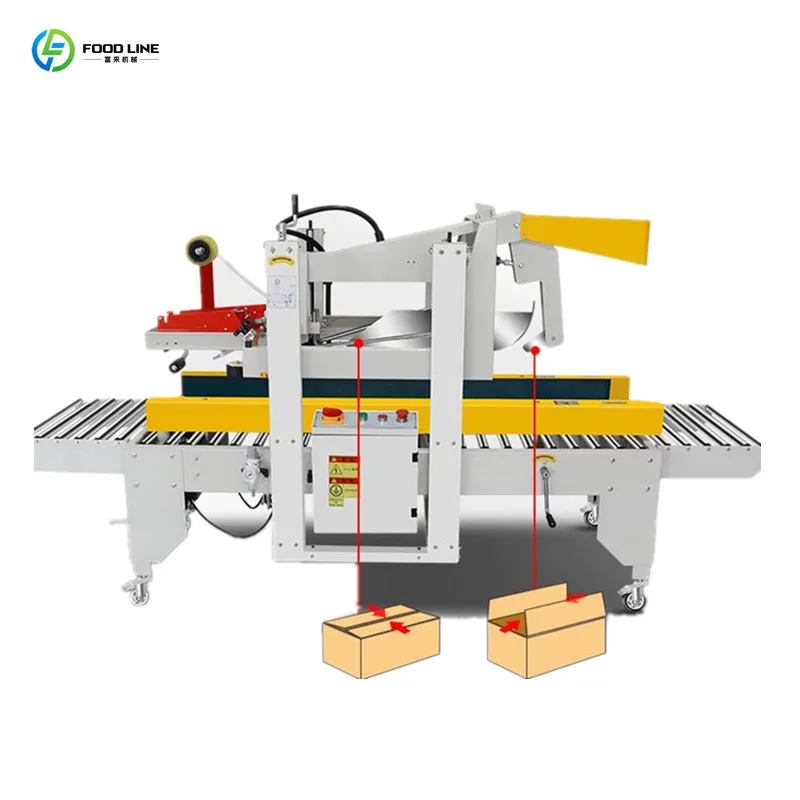 Customized Full-Auto Multi-Function Carton Sealer CE Certified Plastic Wrapping Packaging Machine Industrial Packaging Equipment