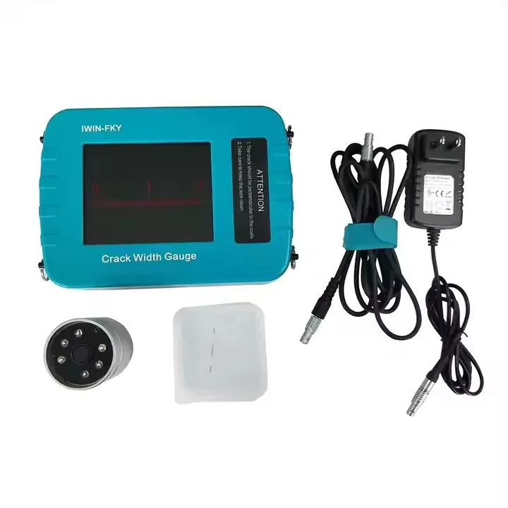 

Concrete crack comparator width scale monitoring device