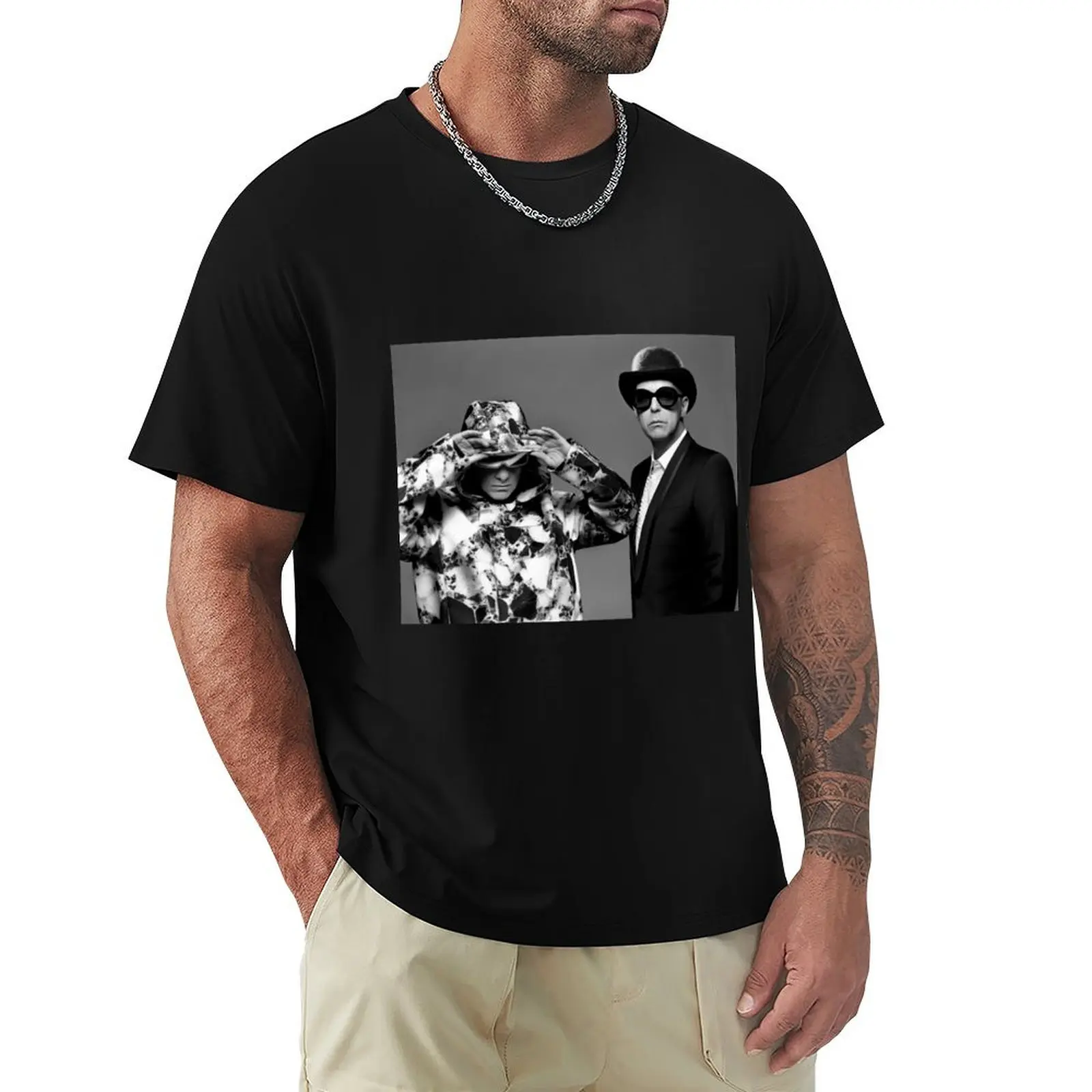 pet shop boy tour date time 2016 am1 T-Shirt anime t shirts oversize T-Shirt