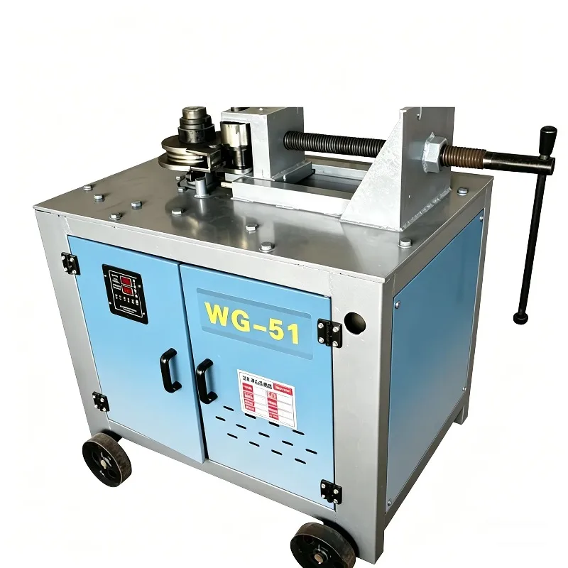 Stainless Steel Semi Automatic PVC Motor 3kw Hydraulic High-Accuracy 16-51mm Pipe Bending Machine WG-51