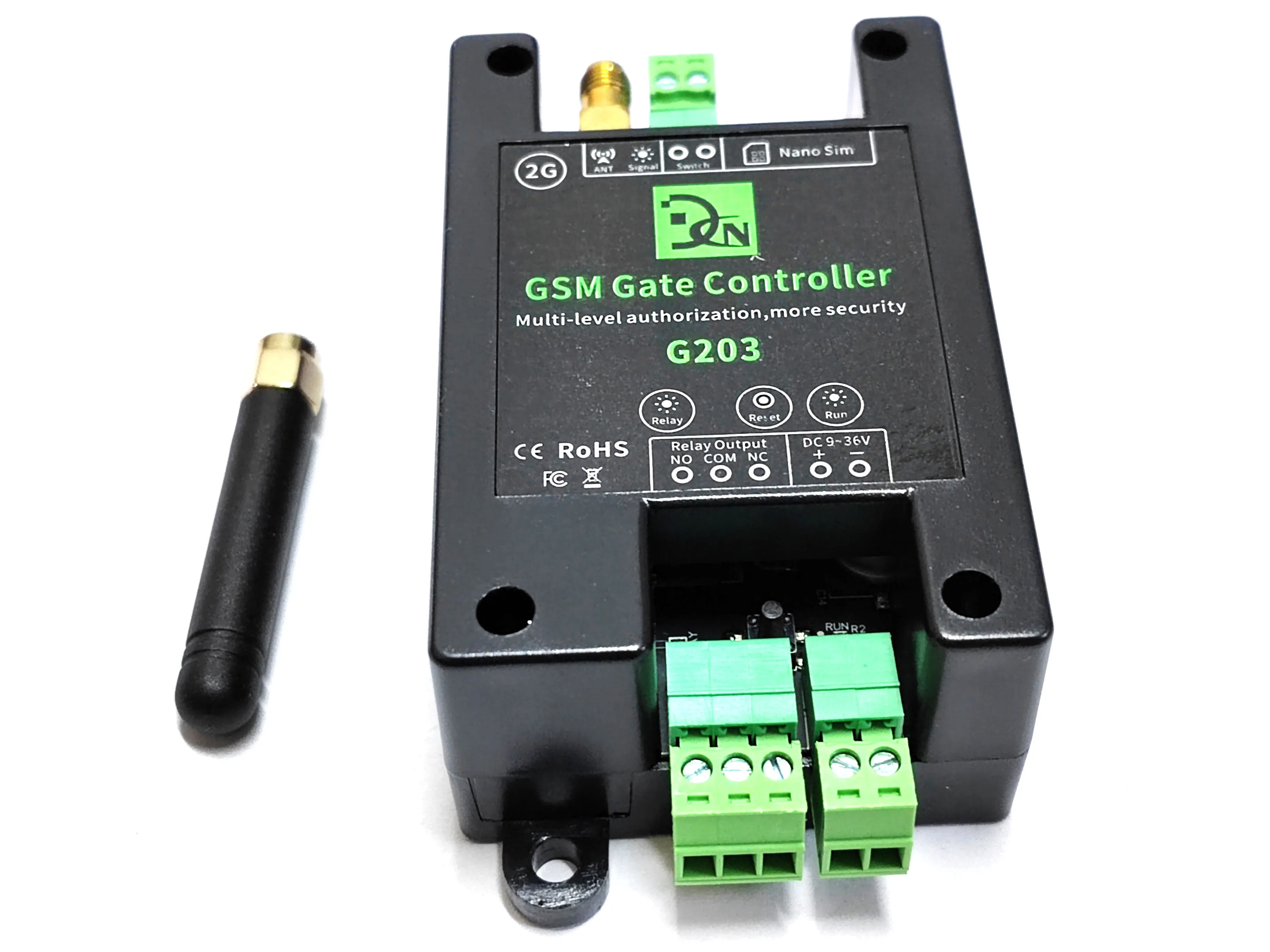 

999 users 2G 4G GSM Door Gate Opener Relay Switch Remote Control Door Access Wireless Door Opener By Free Call SMS Command
