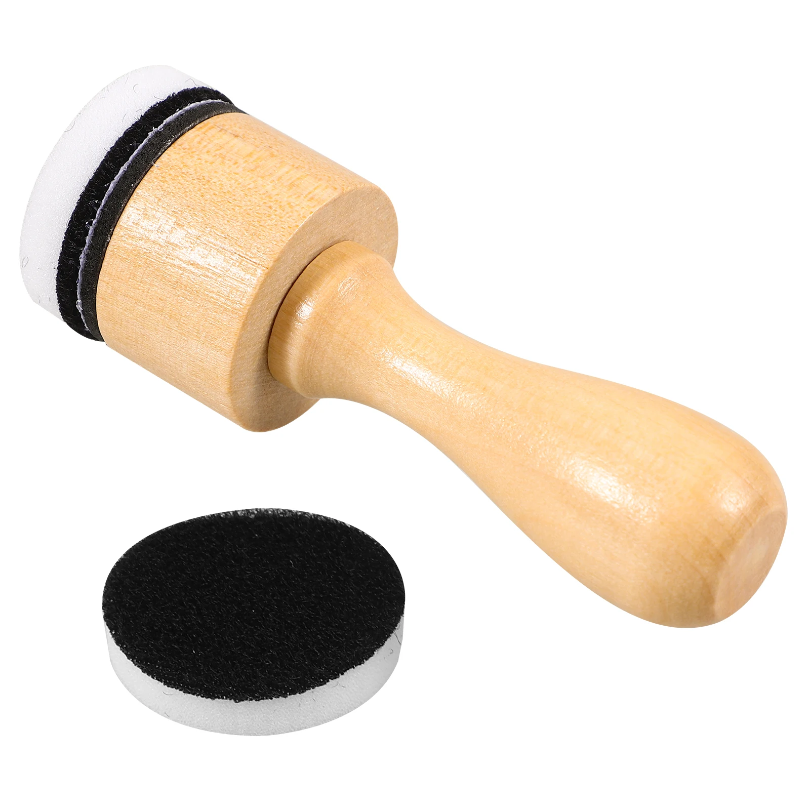 

1 set Mini Ink Round Foam Pads 2 Blending Tool Flat Sponges Wooden Color Card Distress Ink Making Supplies Canvas