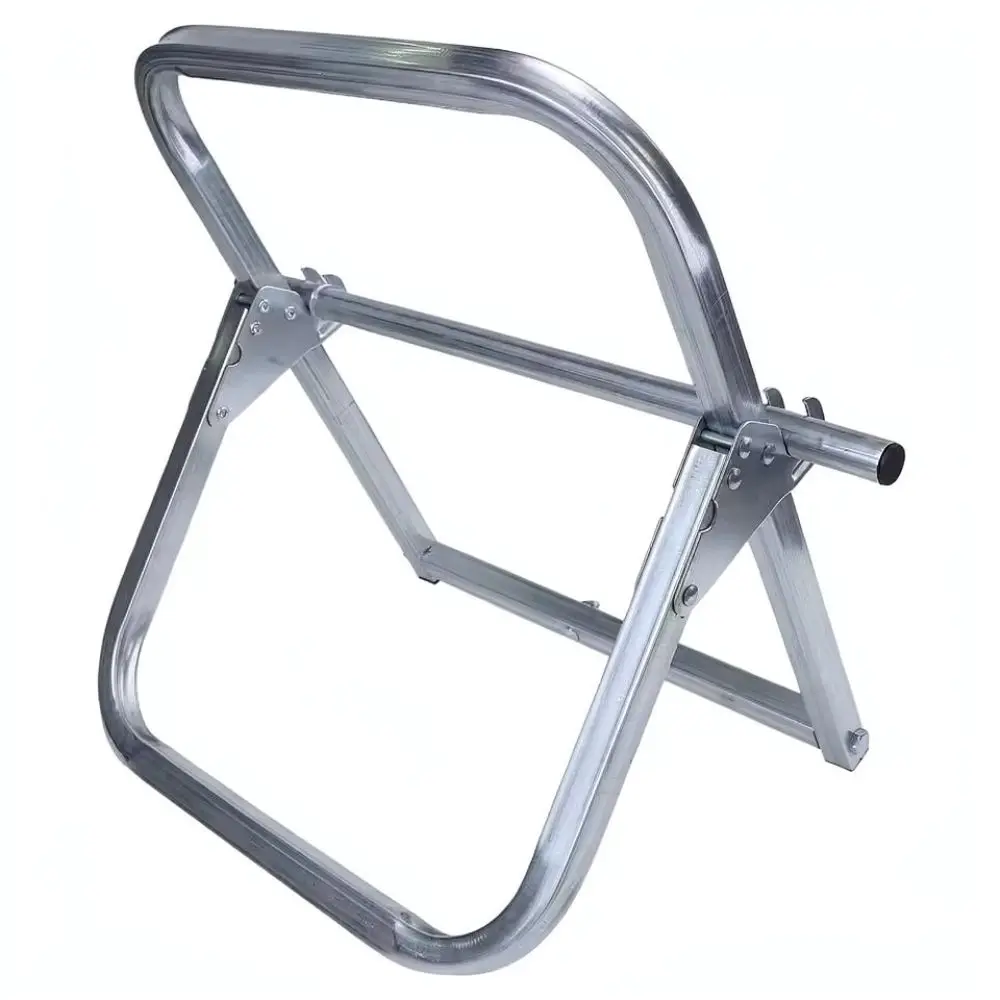 Portable Foldable Cable Dispenser For Fiber Optic Network Wire Installation Tool Durable Copper Alloy Reel Holder Stand