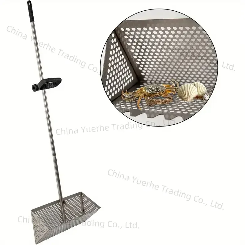 

Грабли для пожимания по морю, грабли для чистки пляжного мусора, детские игрушки для песка, охота за сокровищами на пляже, лопата из нержавеющей стали