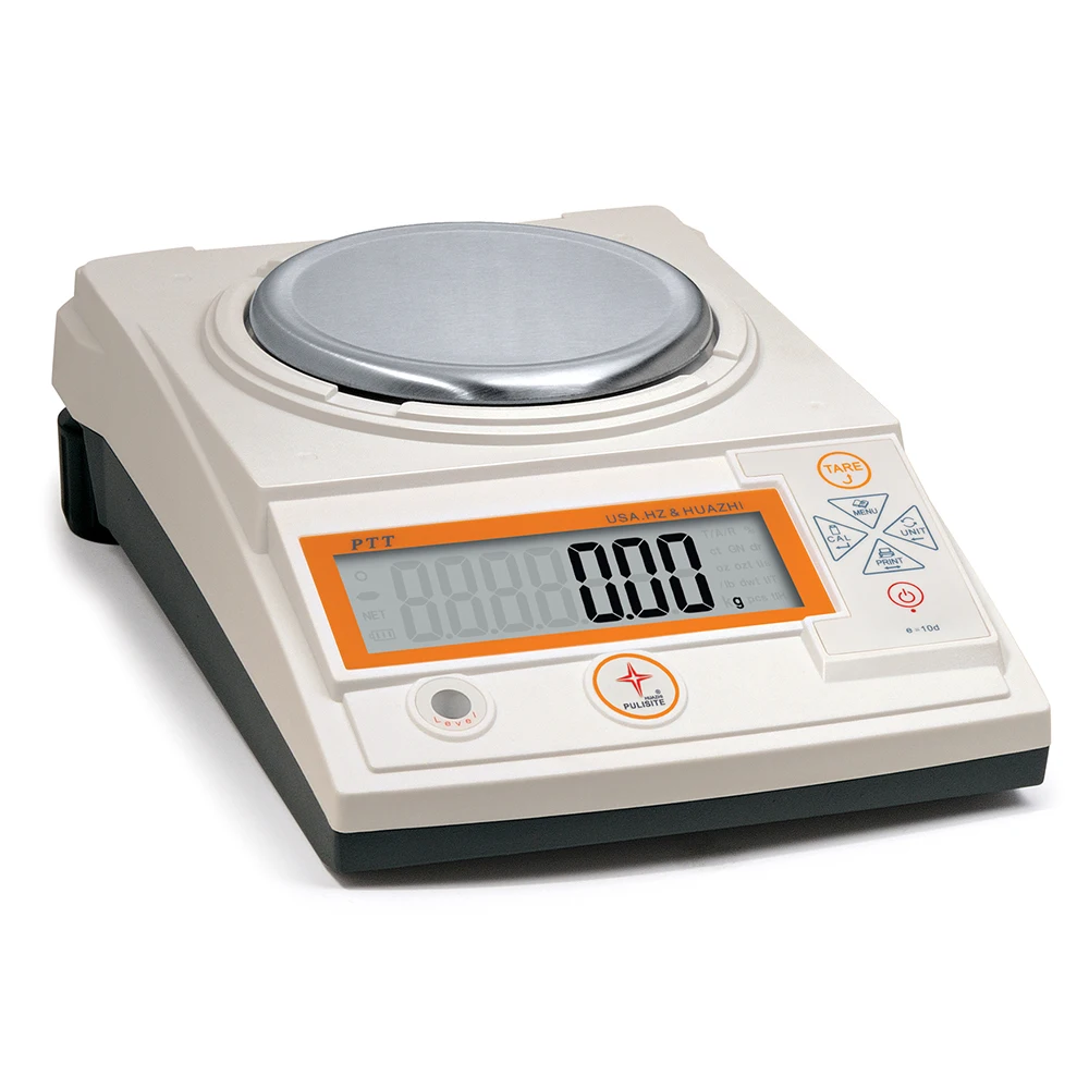 High Precision 1kg 0.01g Electronic Weighing Balance with Windshield