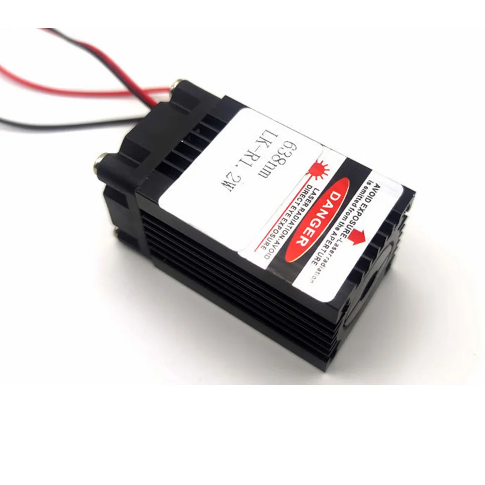 638nm 1200mW Red Fine Light High-Power Stage Lamp Laser Module