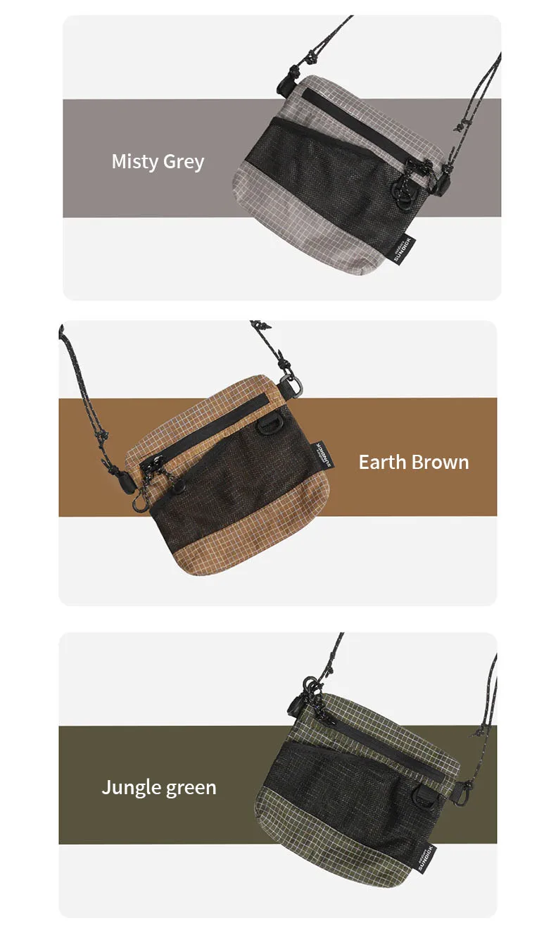 Outdoor-Reisetasche mit Einzelschultergurt, Erhältlich in 6 Farben, Kann Diagonal Getragen Werden, Leichtgewichtig, zur Aufbewahrung Kleiner Gegenstände – Detail 6