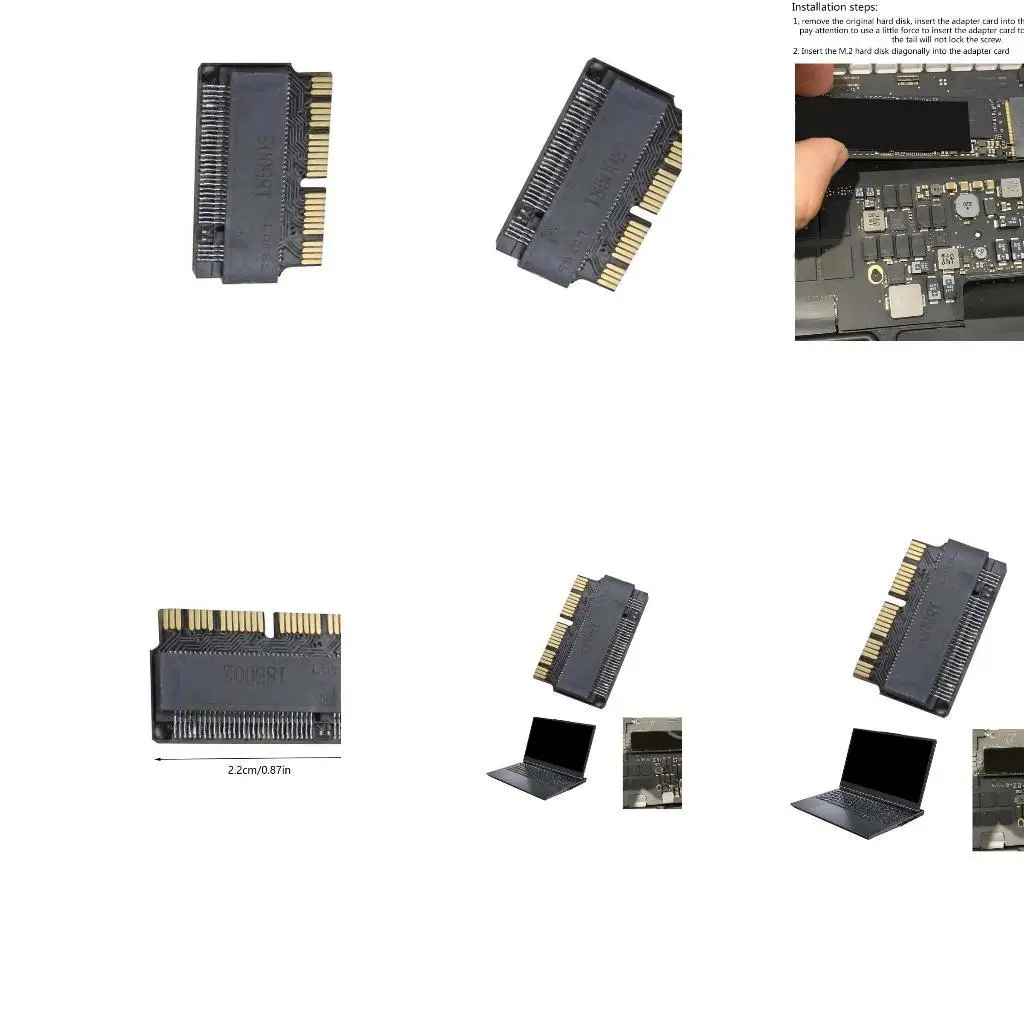 

Y1UB M.2 NVME M-Key SSD Adapter Converter Card for Air 2013-2017 SSD Accessories